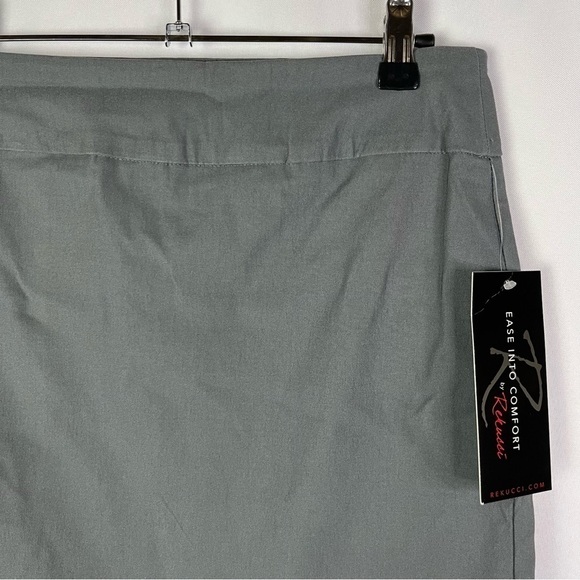 Rekucci Gray Comfort Perfect Stretch Pencil Skirt S - Picture 3 of 4